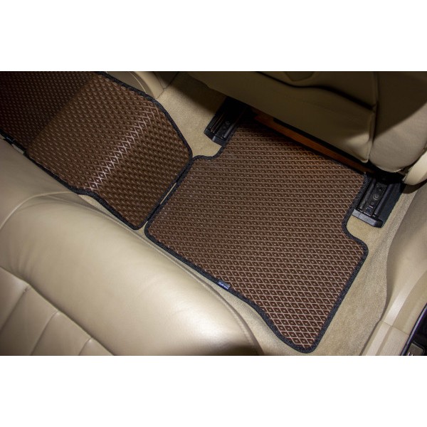 Фото - Коврики из экокожи в салон авто EVAtech для E-Class (W212) Mercedes-Benz 2009-2016 4 поколение Sedan EU (MB3160C5MS2BBB)