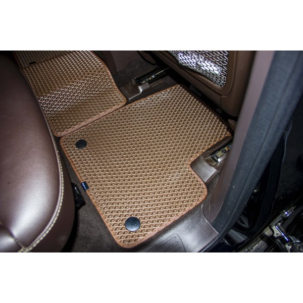 Фото - Коврики из экокожи в салон авто EVAtech для GLE-Class (W166) Mercedes-Benz 2015-2018 1 поколение SUV EU (MB3171C5MS8BBB)