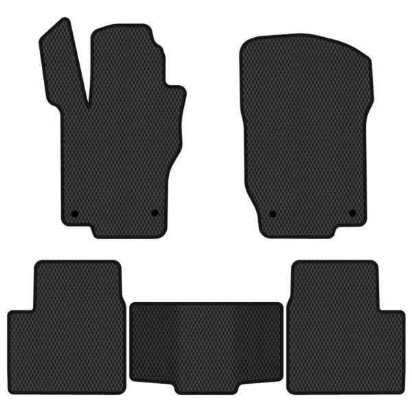 Фото - EVA килимки в салон авто EVAtech для GL-Class (X164) 7 seats Mercedes-Benz 2006-2012 1 покоління SUV USA MB33579C5MS4RBB
