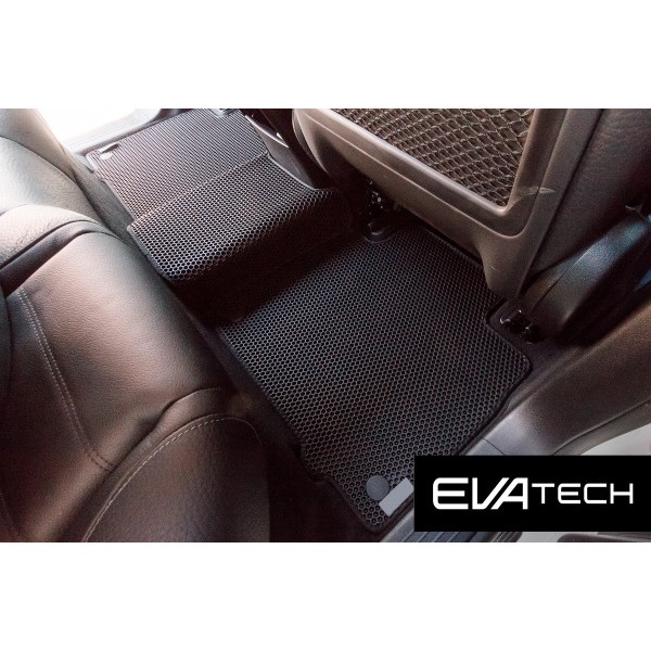 Фото - Коврики из экокожи в салон авто EVAtech для GLE-Class (W167) 5 seats Mercedes-Benz 2018 2 поколение SUV EU (MB3389CD5MS8BBB)