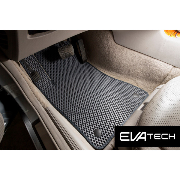 Фото - Коврики из экокожи в салон авто EVAtech для E-Class (W211) RWD Mercedes-Benz 2002-2009 3 поколение Sedan EU (MB3400C5MS4BBLB)