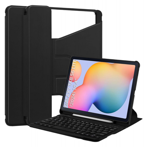 Фото - Чохол-клавіатура для планшета BeCover 360° Rotatable BeCover for Samsung Galaxy Tab S6 Lite (2024) 10.4'' P620/P625/P627 Black (712587)