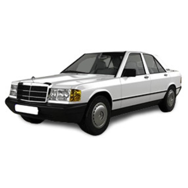 Фото - Коврики из экокожи в салон авто EVAtech для 190 (W201) Mercedes-Benz 1982-1993 1 поколение Sedan EU (MB21616PB4BBB)