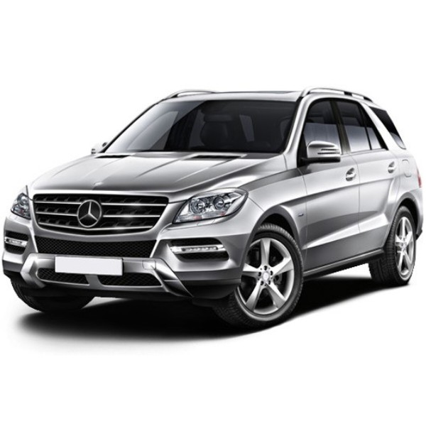 Фото - Коврики из экокожи в салон авто EVAtech для ML-Class (W166) Mercedes-Benz 2011-2015 1 поколение SUV EU (MB21534C5MS8BBB)