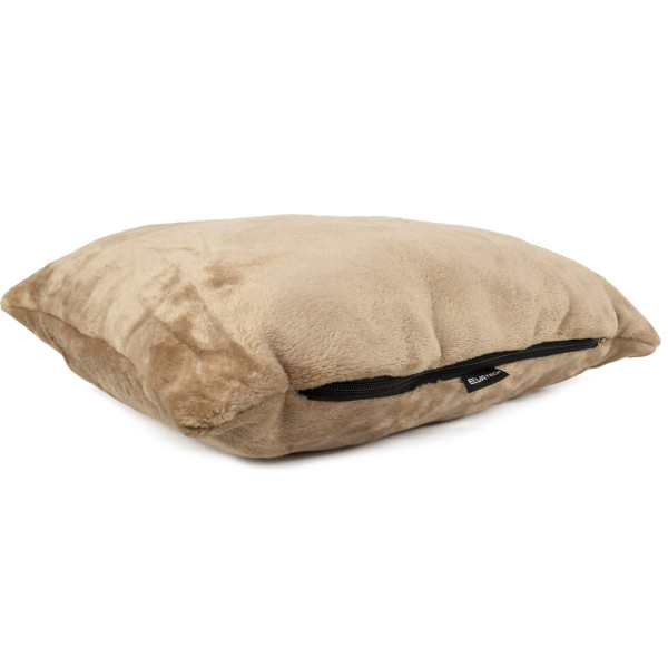 Фото - Набір плед + подушка в авто EVAtech M для Tesla бежеві MBLMPSMIV040