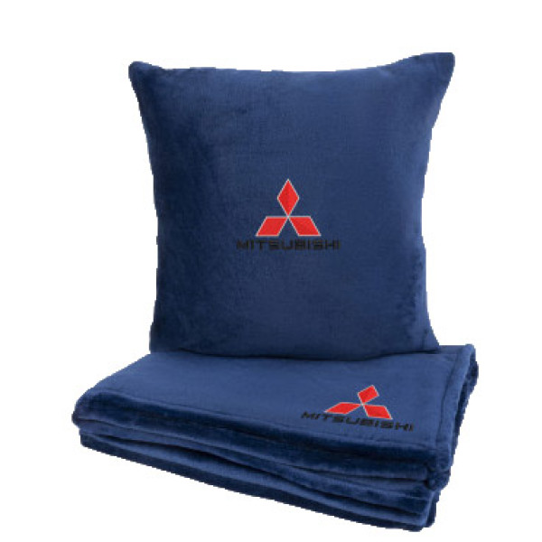 Фото - Набір плед + подушка в авто EVAtech із махри S для Mitsubishi сині (MBLMPSSLV020) Фото - Набір плед + подушка в авто EVAtech із махри S для Mitsubishi сині (MBLMPSSLV020)