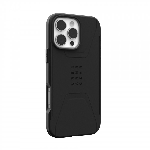 Фото - Чохол для смартфону UAG for iPhone 16 Pro Max, Civilian Magsafe, Black (114445114040)