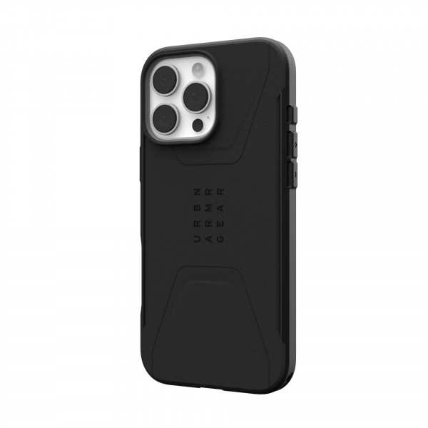 Фото - Чохол для смартфону UAG for iPhone 16 Pro Max, Civilian Magsafe, Black (114445114040)