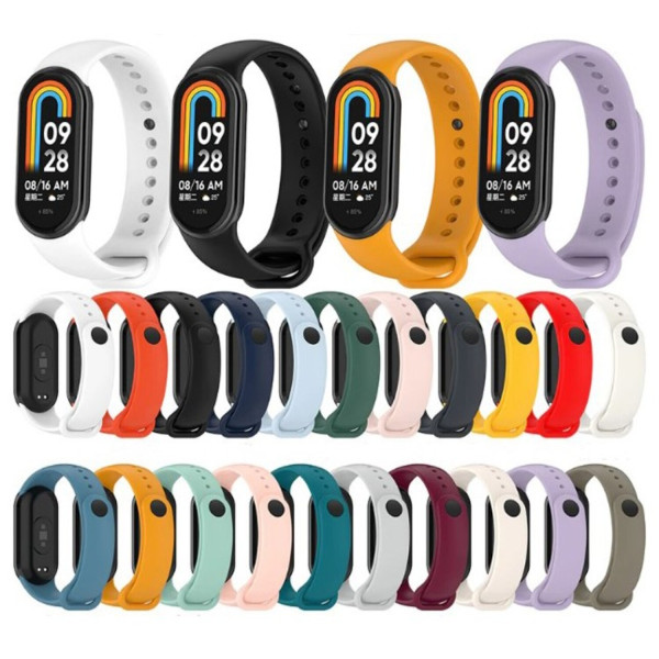 Фото - Ремінець для фітнес-браслету BeCover for Xiaomi Mi Smart Band 8 Gold (709386)