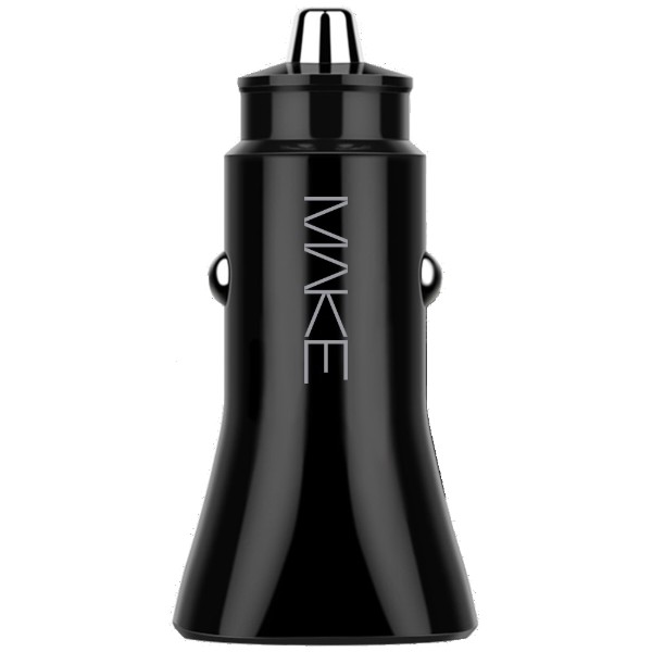 Фото - Автомобильное зарядное устройство MAKE 30W QC+2.4A Black (MCC-33QBK)