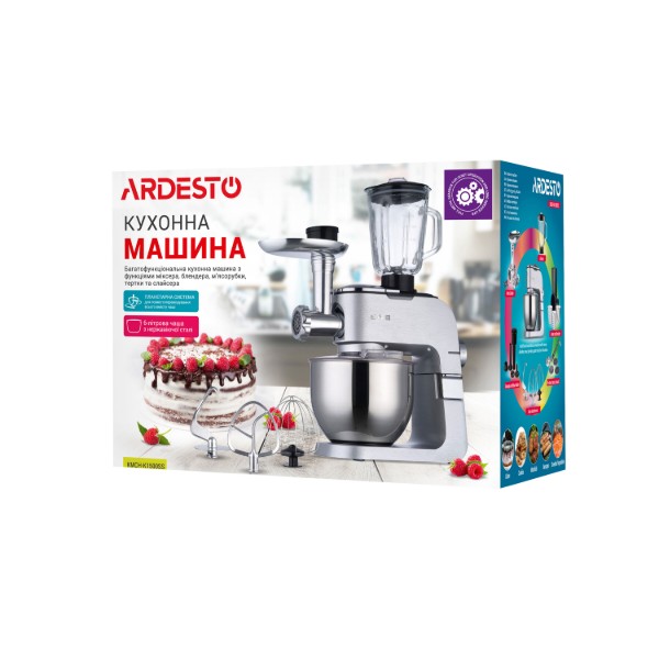 Фото - Кухонна машина ARDESTO KMCH-K1500SS
