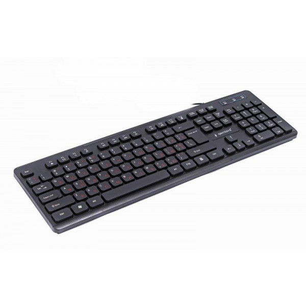 Фото - Клавіатура дротова Gembird KB-MCH-04-UA Black USB UKR