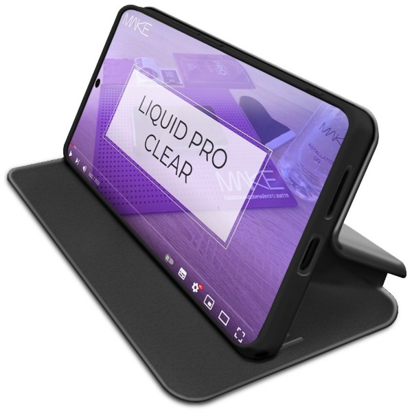 Фото - Чохол для смартфону MAKE Flip for Samsung A57, Black (MCP-SA57BK)