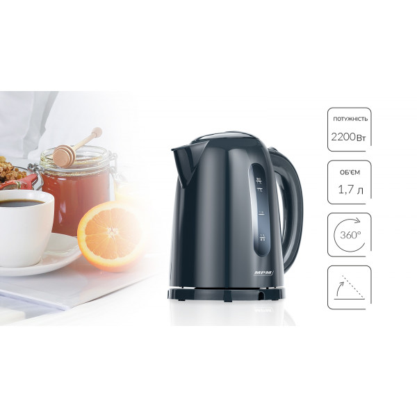 Фото - Електричний чайник MPM MCZ-85/G1