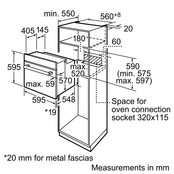Фото - Духовой шкаф Bosch HBN551E1Q