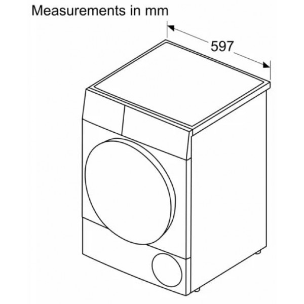 Фото - Сушильная машина Bosch WTH85204UA