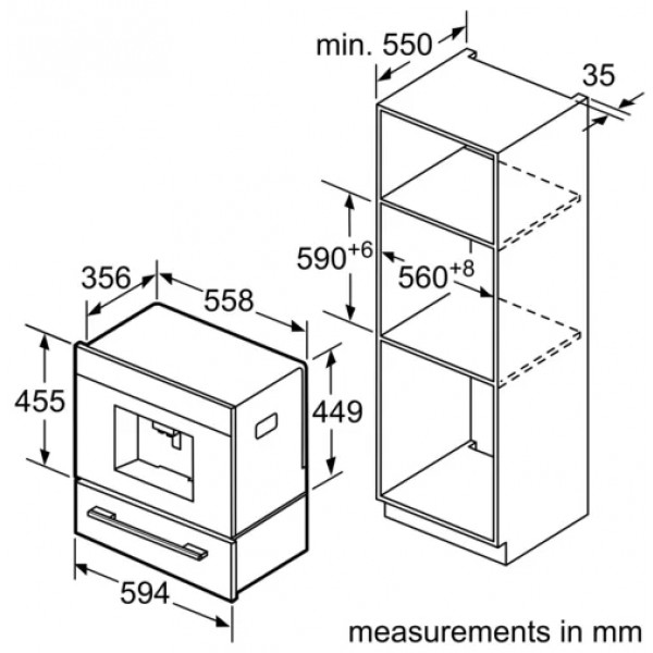 Фото - Кавомашина вбудована Bosch CTL636EB6