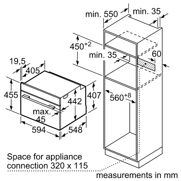 Фото - Духова шафа Bosch CSG7364B1