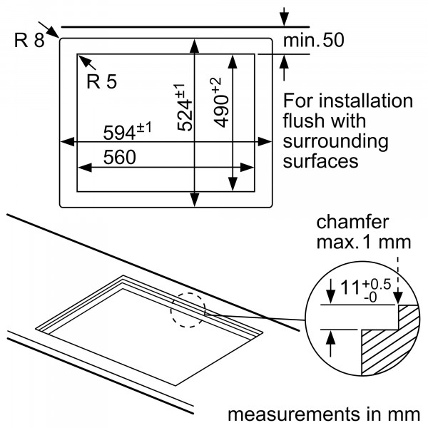 Фото - Варочная панель газовая Bosch PPP6A2M90R
