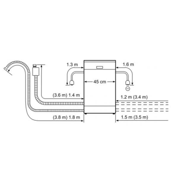 Фото - Посудомоечная машина встраиваемая Bosch SPV 40E80EU