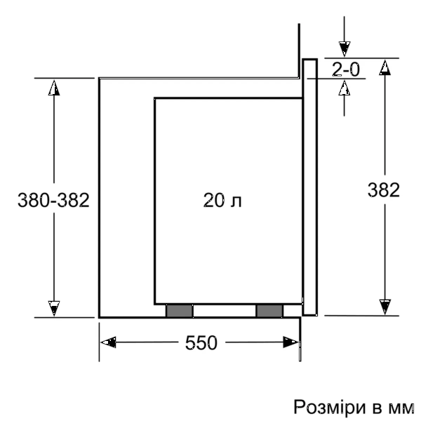 Фото - Микроволновая печь (СВЧ) встраиваемая Bosch BFL524MB2