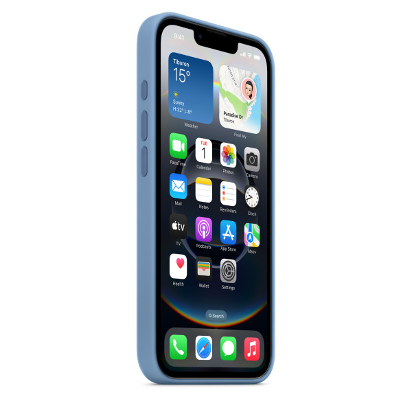 Фото - Чохол для смартфону Apple Silicone Case iPhone 16e Winter Blue (MD3Q4ZM/A)
