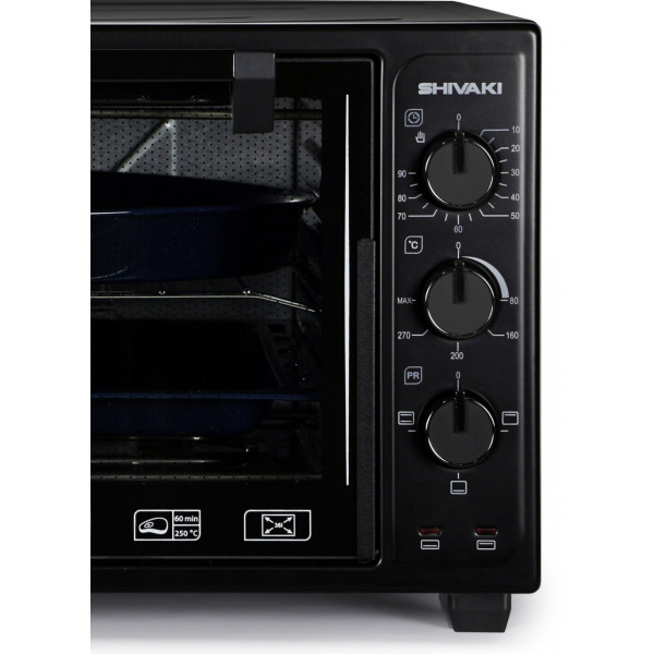 Фото - Піч електрична Shivaki MD 3618 E Black-Black