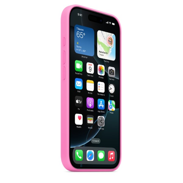 Фото - Чохол для смартфону Apple Silicone Case with MagSafe Peony iPhone 16 Pro (MDFX4ZM/A)