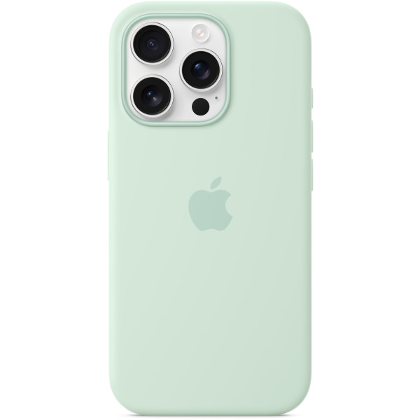 Фото - Чохол для смартфону Apple Silicone Case with MagSafe Aquamarine iPhone 16 Pro Max (MDGY4ZM/A)