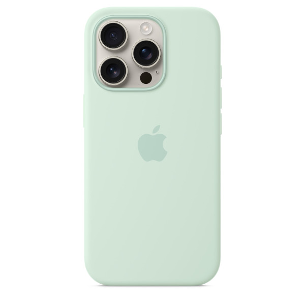 Фото - Чехол для смартфона Apple Silicone Case with MagSafe Aquamarine iPhone 16 Pro (MDG04ZM/A)