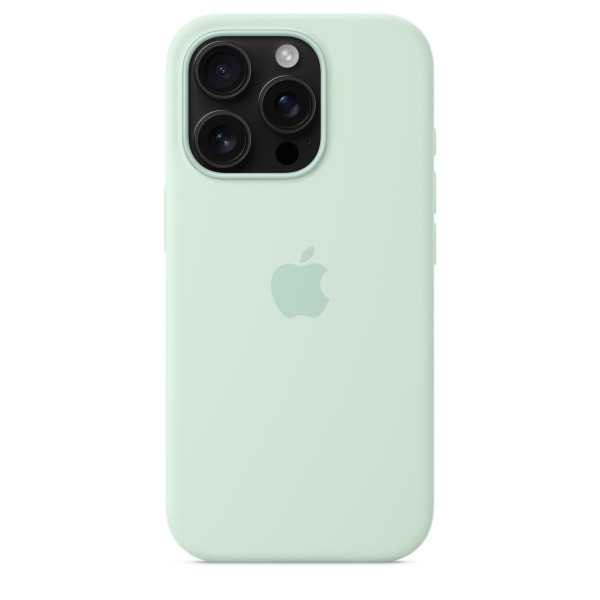 Фото - Чохол для смартфону Apple Silicone Case with MagSafe Aquamarine iPhone 16 Pro Max (MDGY4ZM/A)