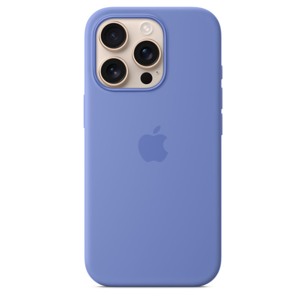 Фото - Чохол для смартфону Apple Silicone Case with MagSafe Periwinkle iPhone 16 Pro (MDG14ZM/A)