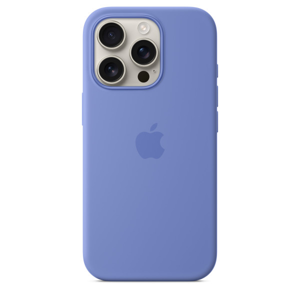 Фото - Чохол для смартфону Apple Silicone Case with MagSafe Periwinkle iPhone 16 Pro (MDG14ZM/A)
