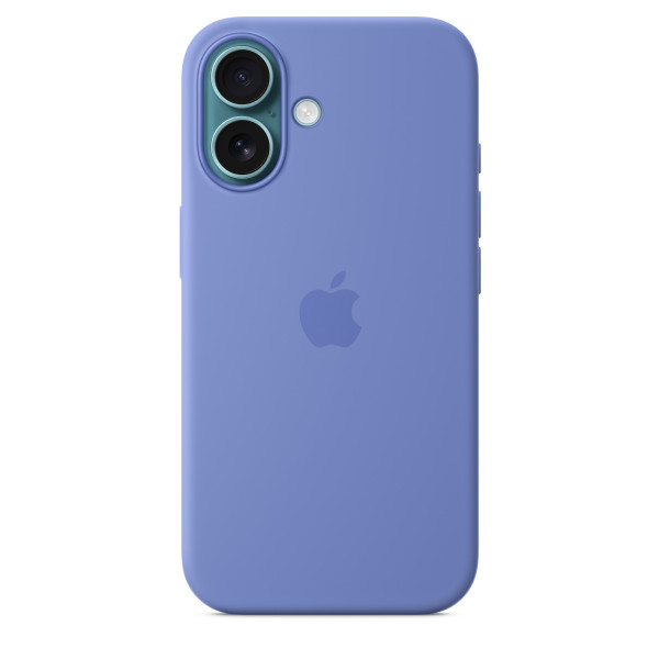 Фото - Чохол для смартфону Apple Silicone Case with MagSafe Periwinkle iPhone 16 (MDGQ4ZM/A)