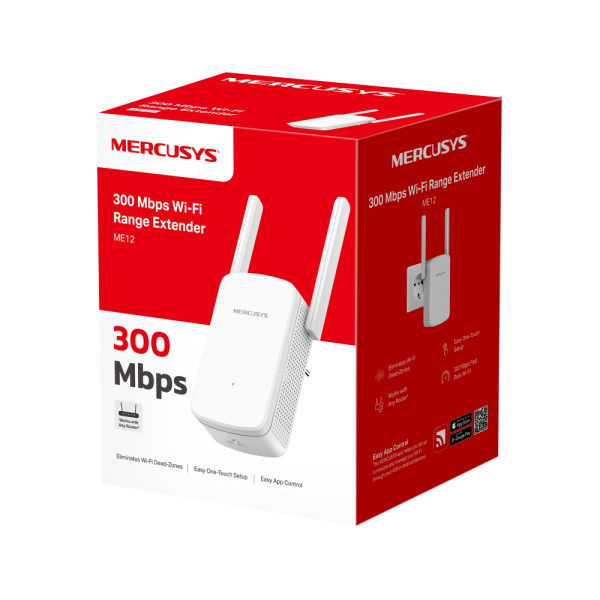 Фото - Підсилювач бездротового сигнала Mercusys ME12
