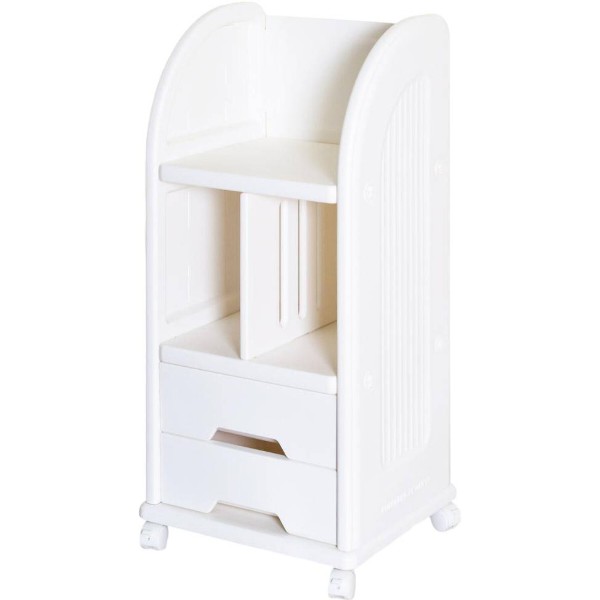 Фото - Стеллаж для игрушек и книг Mealux Ozzi White (KD-E181 White)