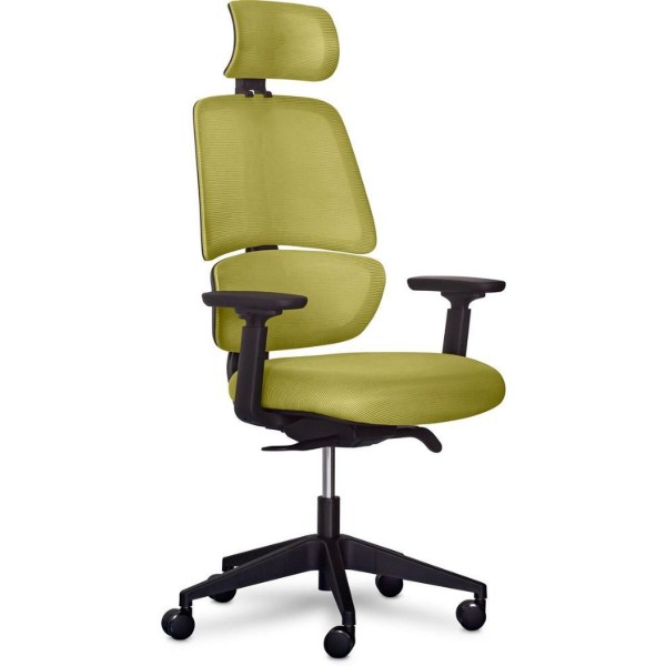 Фото - Крісло офісне Mealux Leo Air Plus Green (Y-546 KZ)