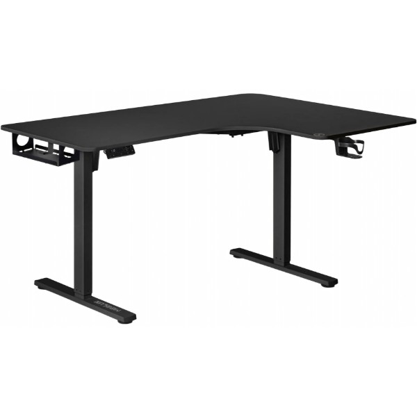 Фото - Стіл з електрорегулюванням висоти Mealux Powerdesk Corner-L Black (арт. EVO-281/Left B/B)