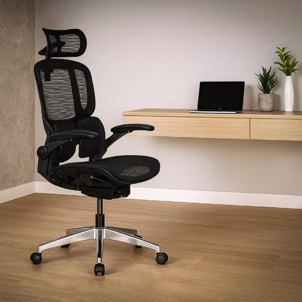 Фото - Кресло офисное Mealux S202 Air Black (HF-S202 M/B)