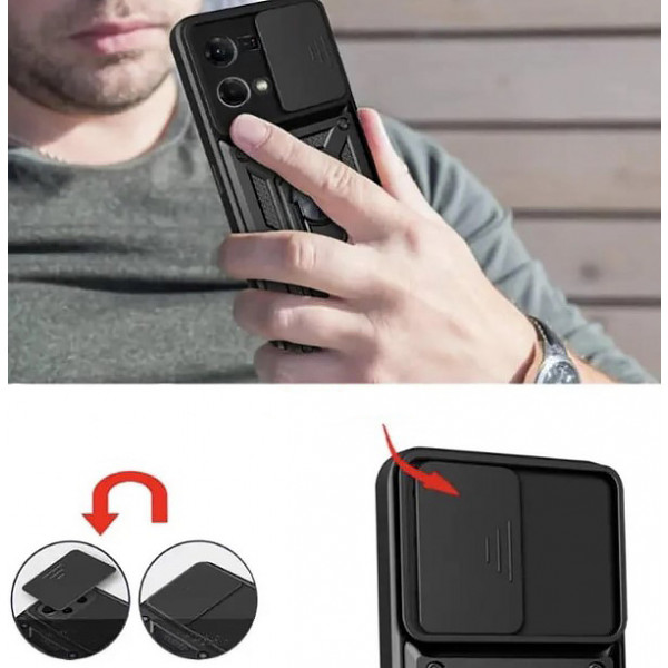 Фото - Чохол для смартфону BeCover Military for Infinix Smart 7 (X6515) / 7 HD (X6516) Black (710138)