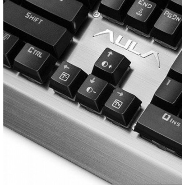 Клавиатура проводная игровая Aula Assault Mechanical KRGB BLU Metallic ...