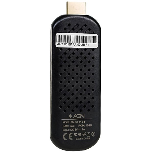 Фото - Стаціонарний медіаплеєр AGN Media Stick Black (AGNSTICK216)
