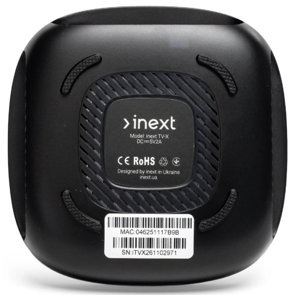Фото - Стаціонарний медіаплеєр iNeXT TV-X (2/16 Гб) + Київстар ТБ "Преміум HD" на 3 міс