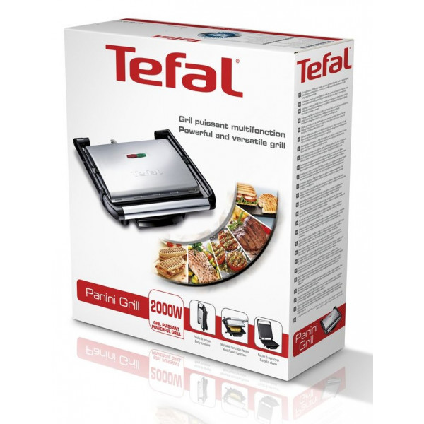 Фото - Гриль-барбекю электрический Tefal Panini Grill GC241D38