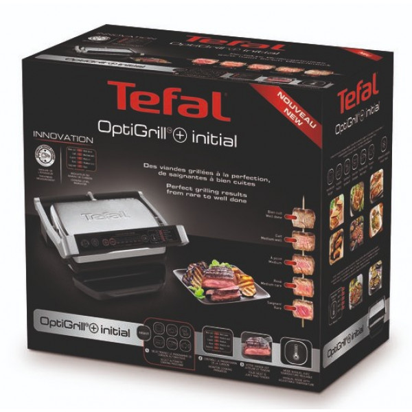 Фото - Гриль-барбекю електричний Tefal GC706D34 Optigrill+ Initial