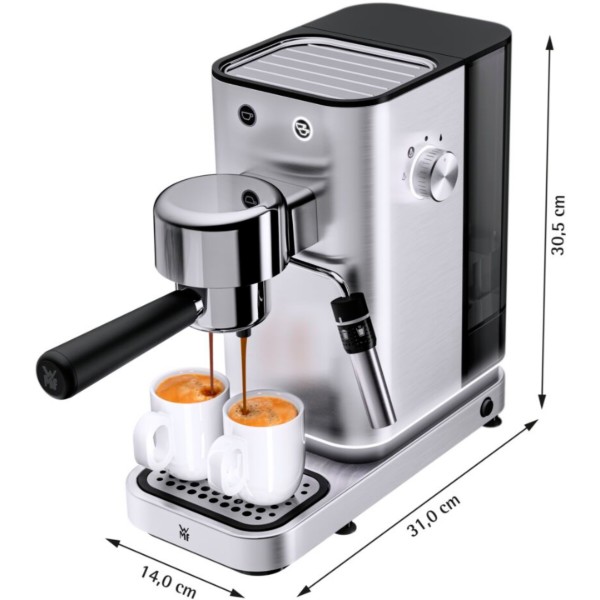 Фото - Кавоварка ріжкова WMF LUMERO Espresso 412370011
