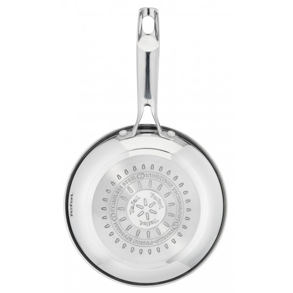 Фото - Набір посуду Tefal G718SA74 Duetto + 10 пр. Зі сковородою (кастр. 6,1/5,0/2,9/1,5 л., Ківш 1,5 л б/кр, сковорода 26 см)