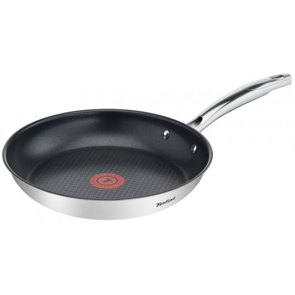 Фото - Набір посуду Tefal G718SA74 Duetto + 10 пр. Зі сковородою (кастр. 6,1/5,0/2,9/1,5 л., Ківш 1,5 л б/кр, сковорода 26 см)