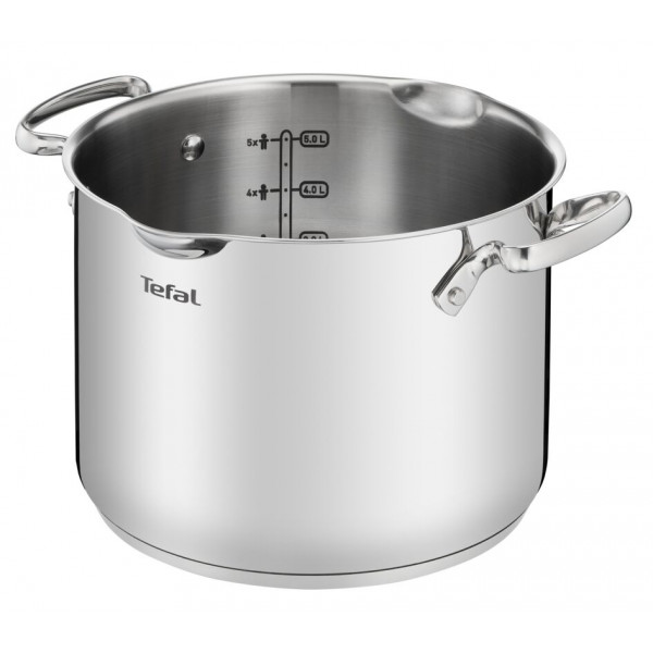 Фото - Набір посуду Tefal G718SA74 Duetto + 10 пр. Зі сковородою (кастр. 6,1/5,0/2,9/1,5 л., Ківш 1,5 л б/кр, сковорода 26 см)