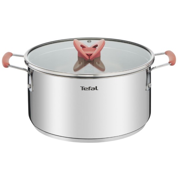 Фото - Набір посуду Tefal G720S674 OPTI'SPACE 6 пр (кастр. 18/20/24 см)